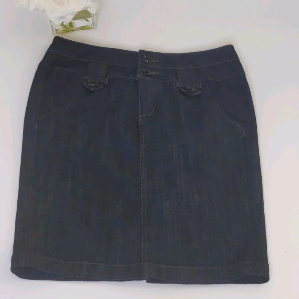 Boom Boom Jeans Skirt women's Medium - Picture 2 of 6